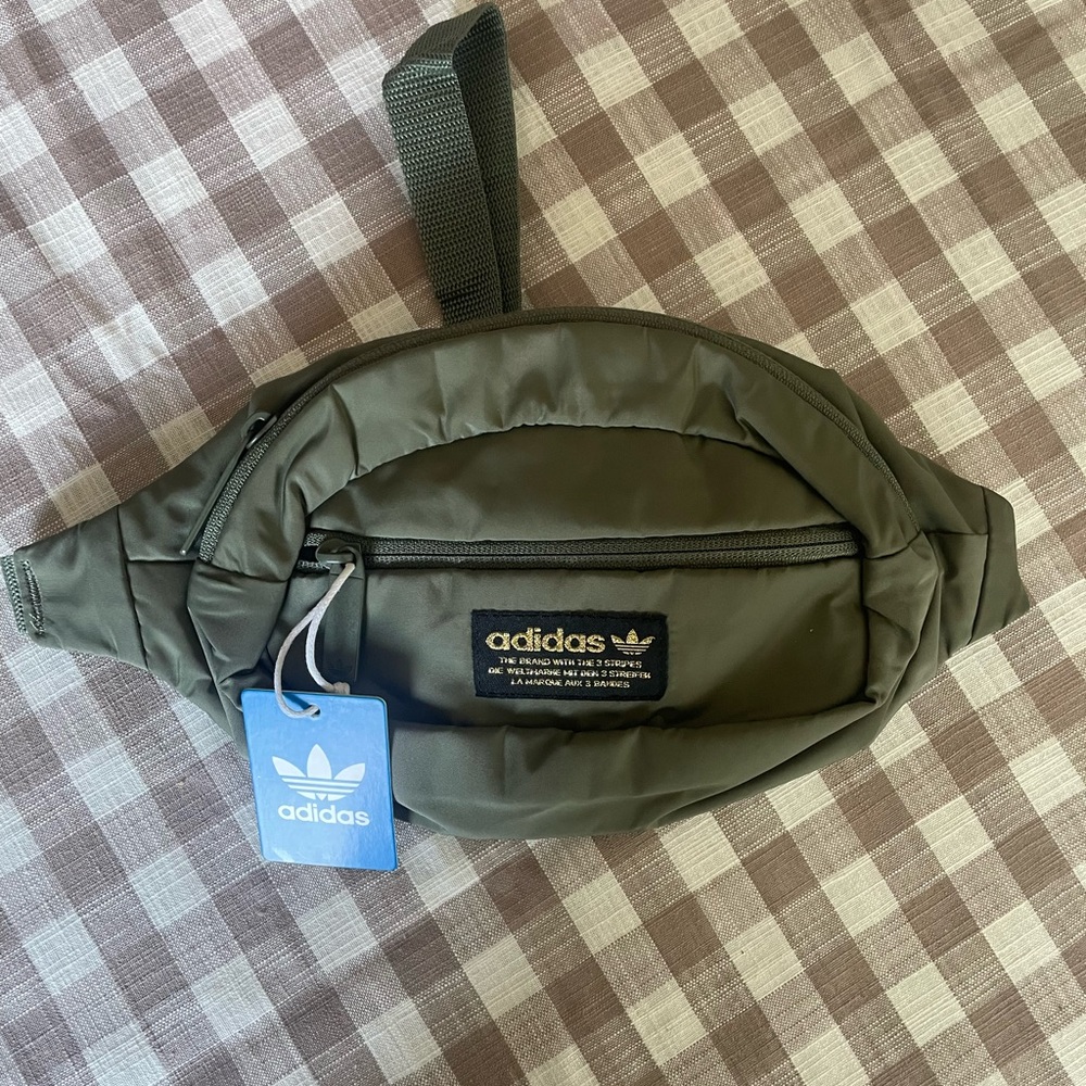 BRAND NEW Green Adidas Fanny Pack